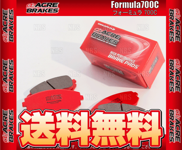 ACRE アクレ フォーミュラ 700C (前後セット) インプレッサスポーツ GT2/GT3/GT6/GT7 16/10~ (493/430-F700C