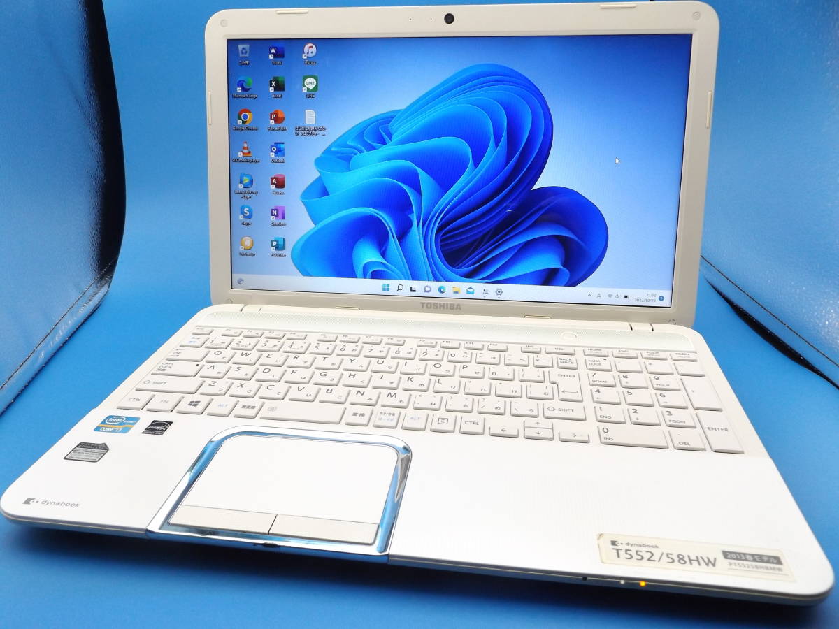 東芝 T552/58GB 第三世代 大容量500G Windows11 BD | grupooceis.mx