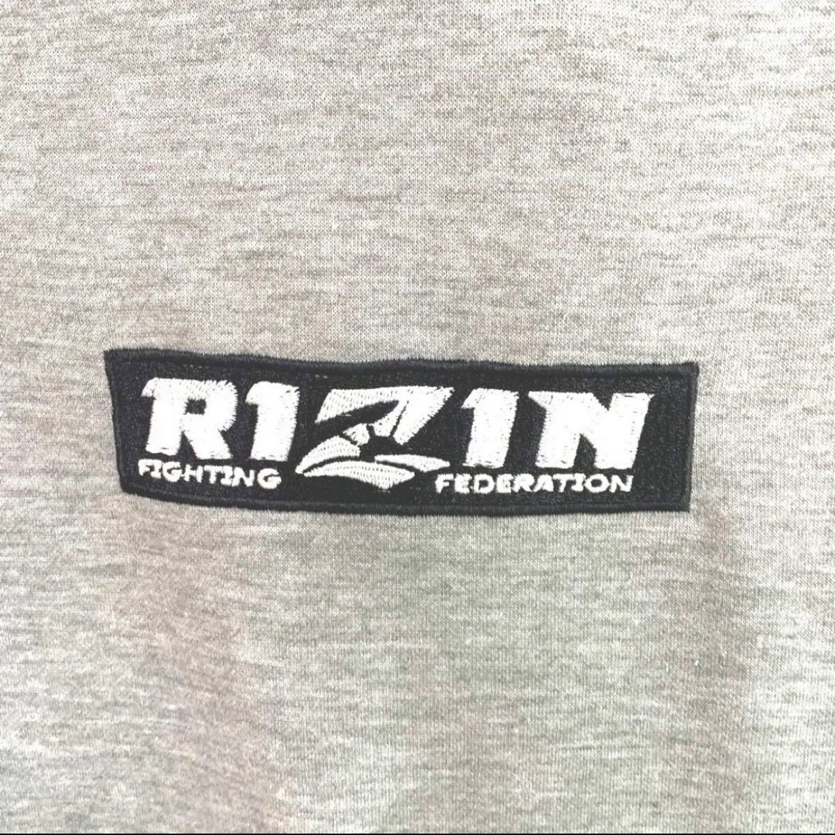 RIZIN ビッグパーカー グレー ☆全品限定セール☆ faugo.com.br