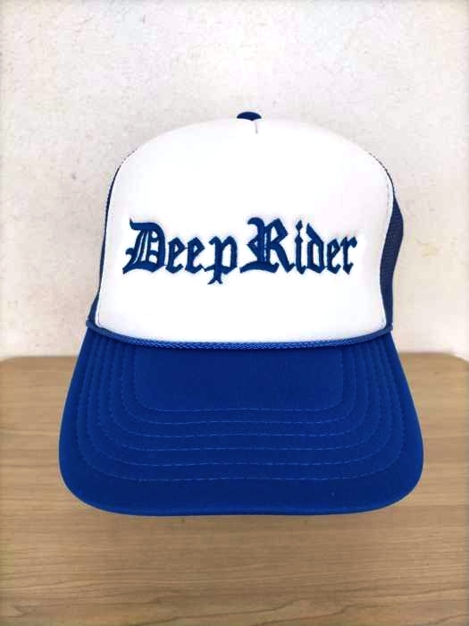 ディープリバー DEEPRIVER キャップ帽子メンズ 無 MESH CAP 青系 白系
