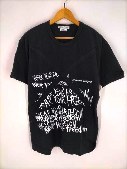 COMME des GARCONS(コムデギャルソン) ad2021 メッセージtシャツ