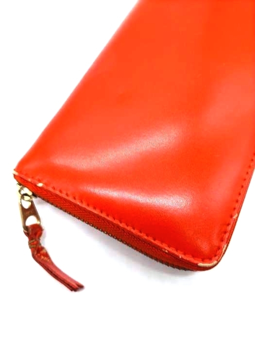 コムデギャルソン COMME des GARCONS 長財布レディース レザーラウンドジップ 長財布 中古 古着 1433