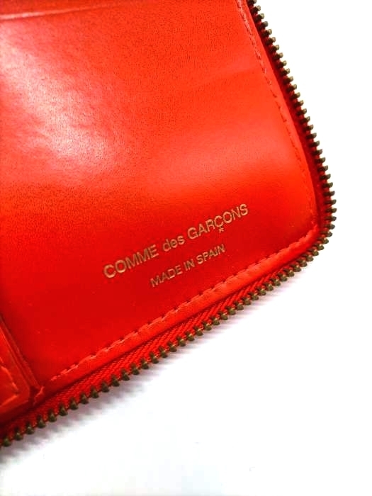 コムデギャルソン COMME des GARCONS 長財布レディース レザーラウンドジップ 長財布 中古 古着 1433