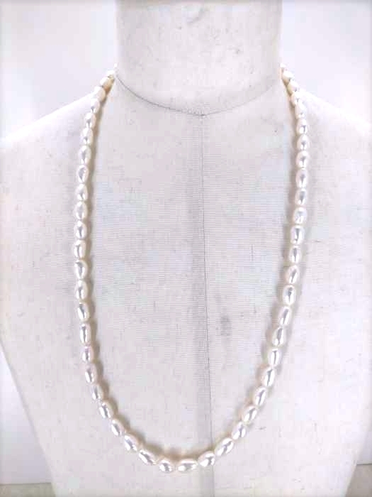 【本物新品保証】アクセサリーネックレス・ペンダントレディース R.alagan 21SS LONG PEARL NECKLACE