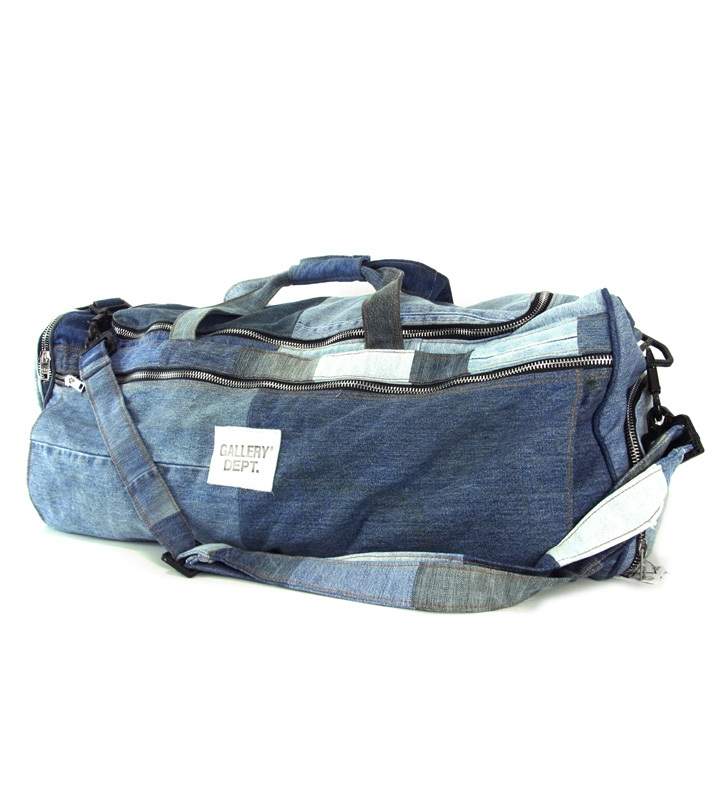 ギャラリーデプト GALLERY DEPT ■ 【 Recycled Denim Duffle Bag 】 リサイクルド デニム ダッフル バッグ w9020