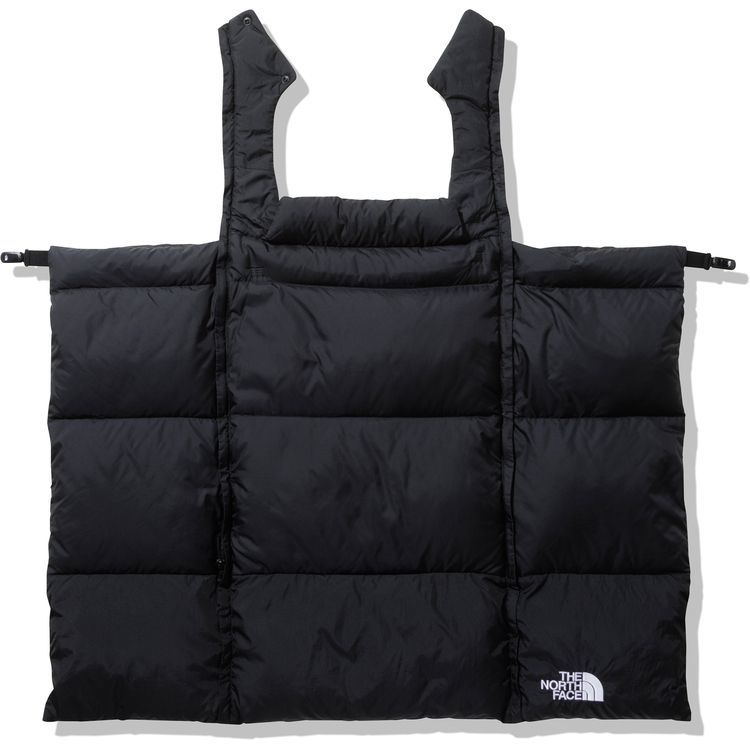 ★新作★　THE NORTH FACE ノースフェイス　CR Nuptse Attachable Blanket CRヌプシアタッチャブルブランケット ブラック(K)　 Lサイズ