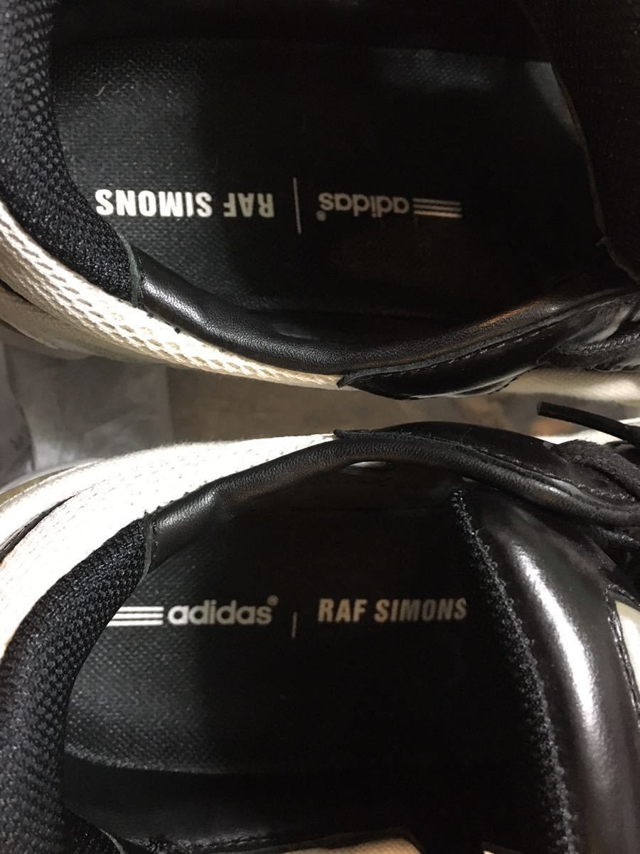 RAF SIMONS adidas Replicant Ozweego スニーカー 黒白 US9.5 靴 BB7988の画像4
