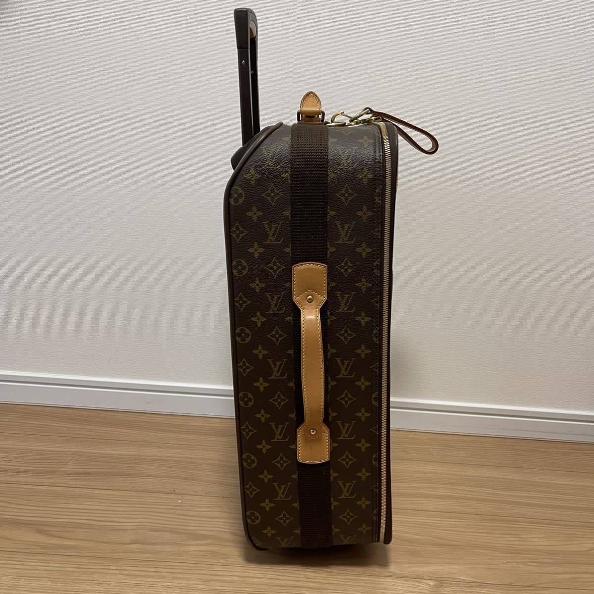 極上美品】LOUIS VUITTON ルイヴィトン モノグラム ペガス55 キャリー