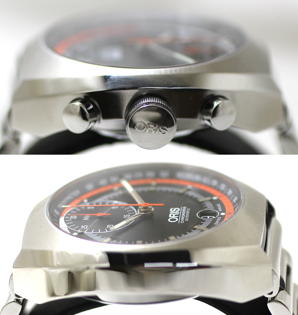 ORIS】オリス クロノリス デイト 7564 シースルーバック 裏スケ 自動