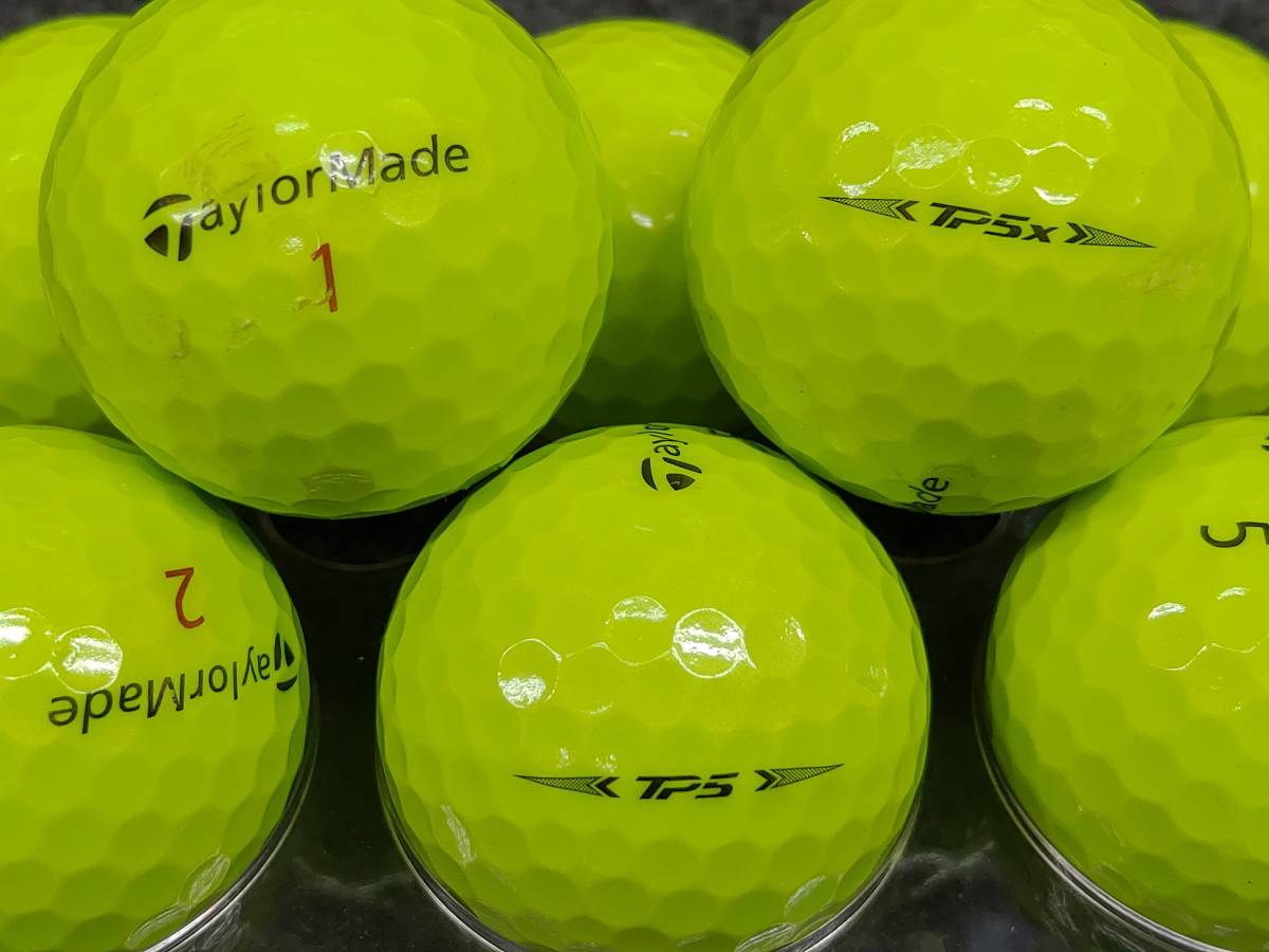ABランク テーラーメイド TaylorMade TP5x ホワイト 2021年モデル 30個 球手箱 ロストボール 