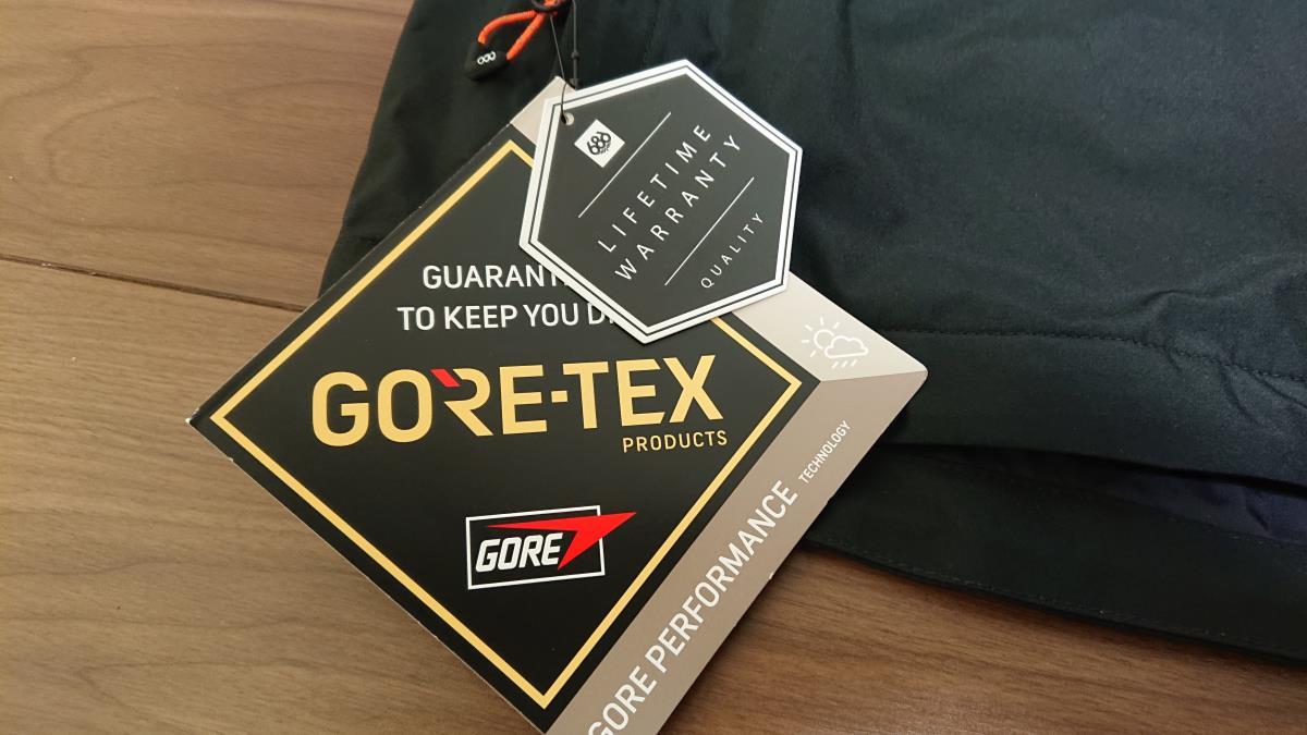 686 CLGR GORE-TEX CORE Jacket GDBRC Sサイズ新品 スノーボードウェア ジャケット ベージュ系_画像5