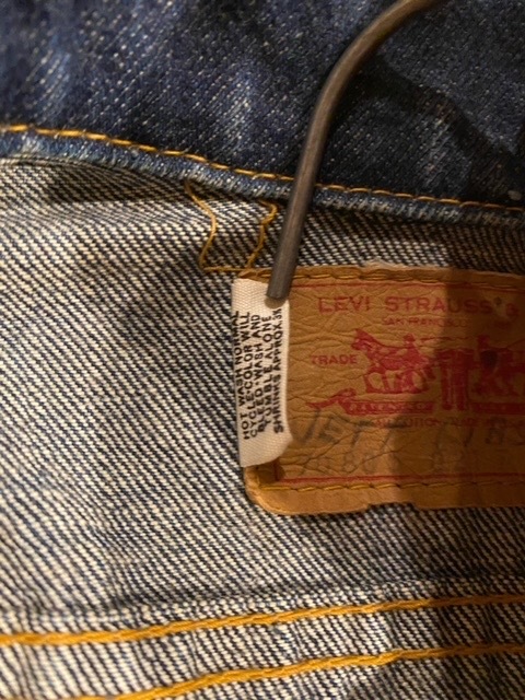 70's LEVI'S/リーバイス 70805 BIG E Vintage Denim Jacket/ヴィンテージ デニムジャケット KIDS/キッズ 子供用 / 1st. 2nd. 3rd. 大戦 XX