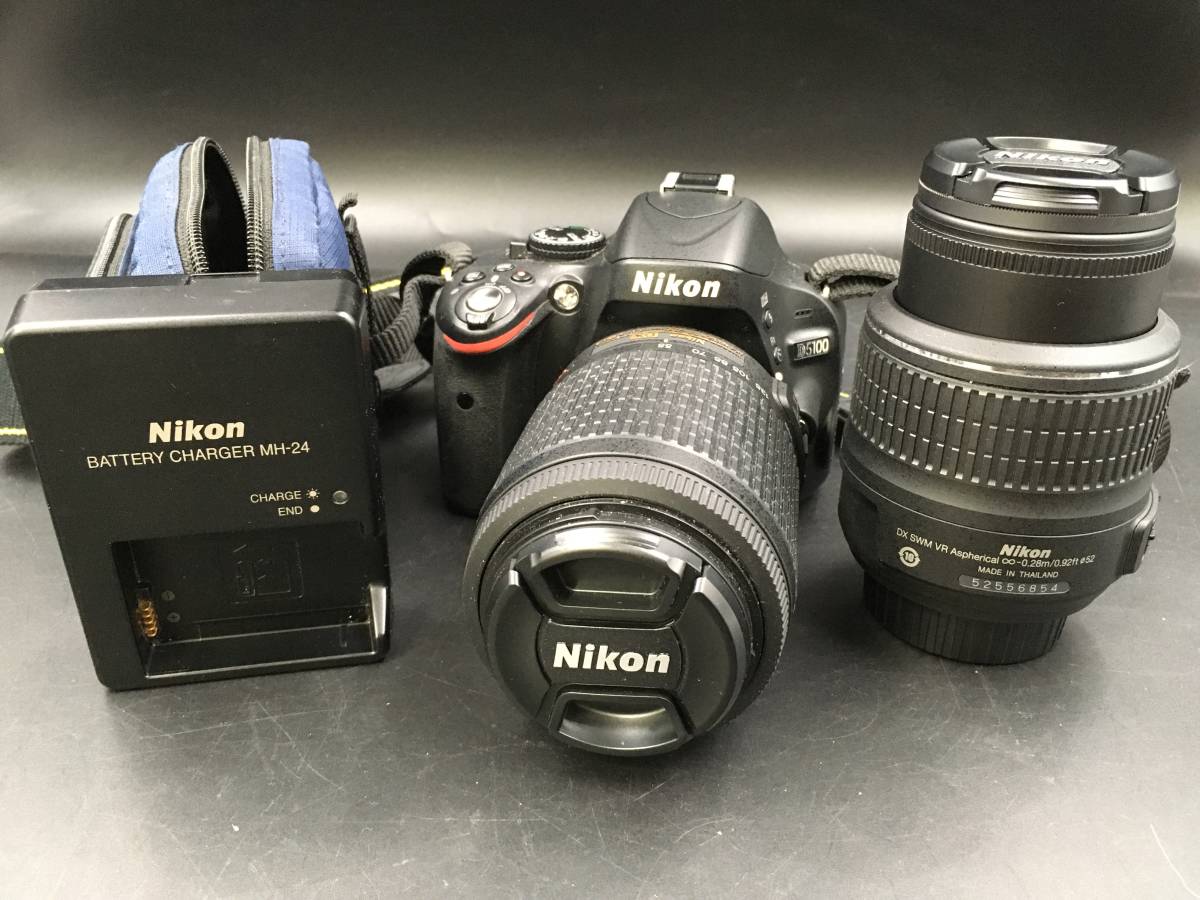 ブランドセレクト ニコン　Nikon D5100 ダブルズームキット デジタルカメラ