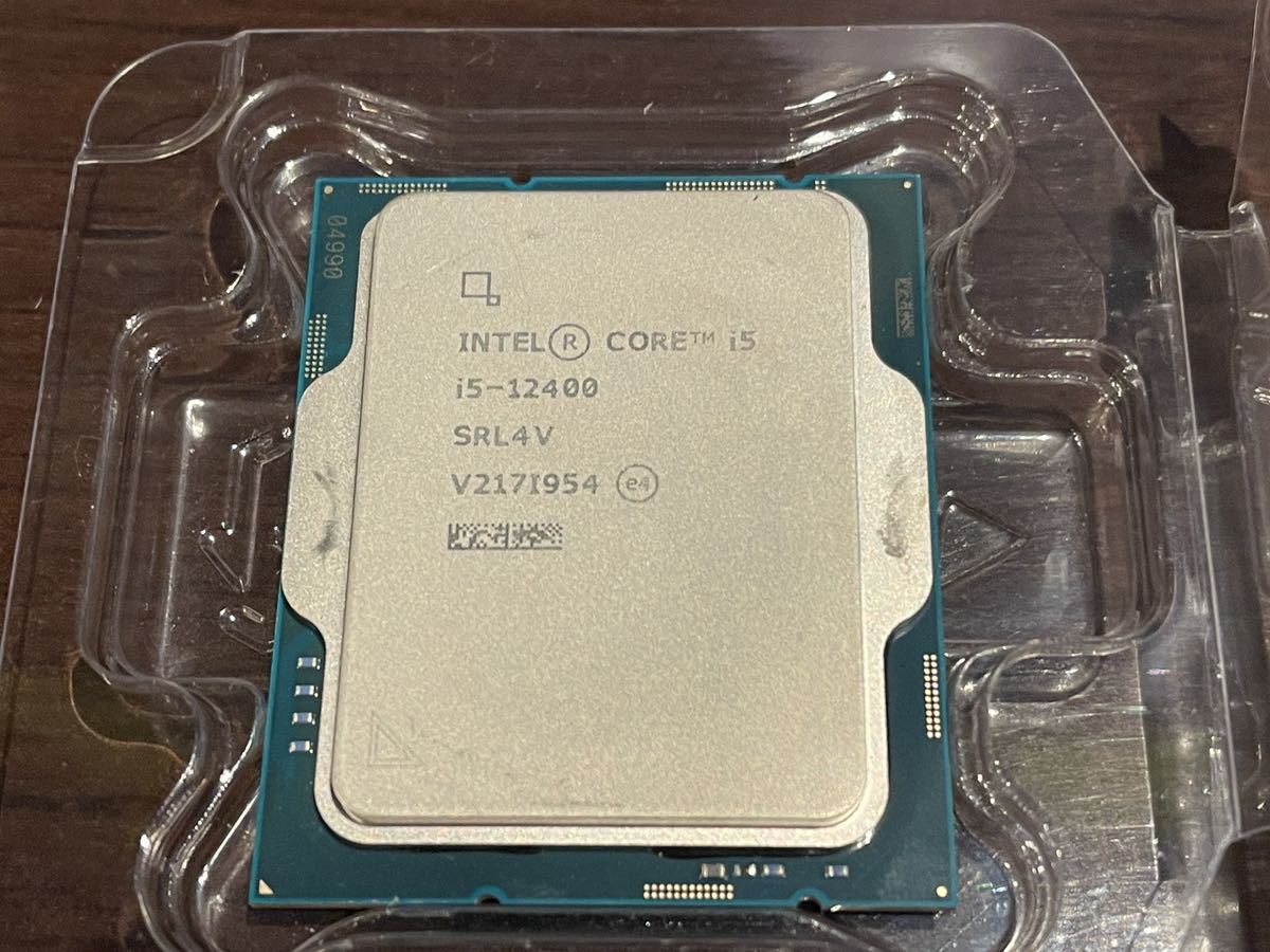 動作品 intel Core i5 12400 LGA1700 SRL4V-