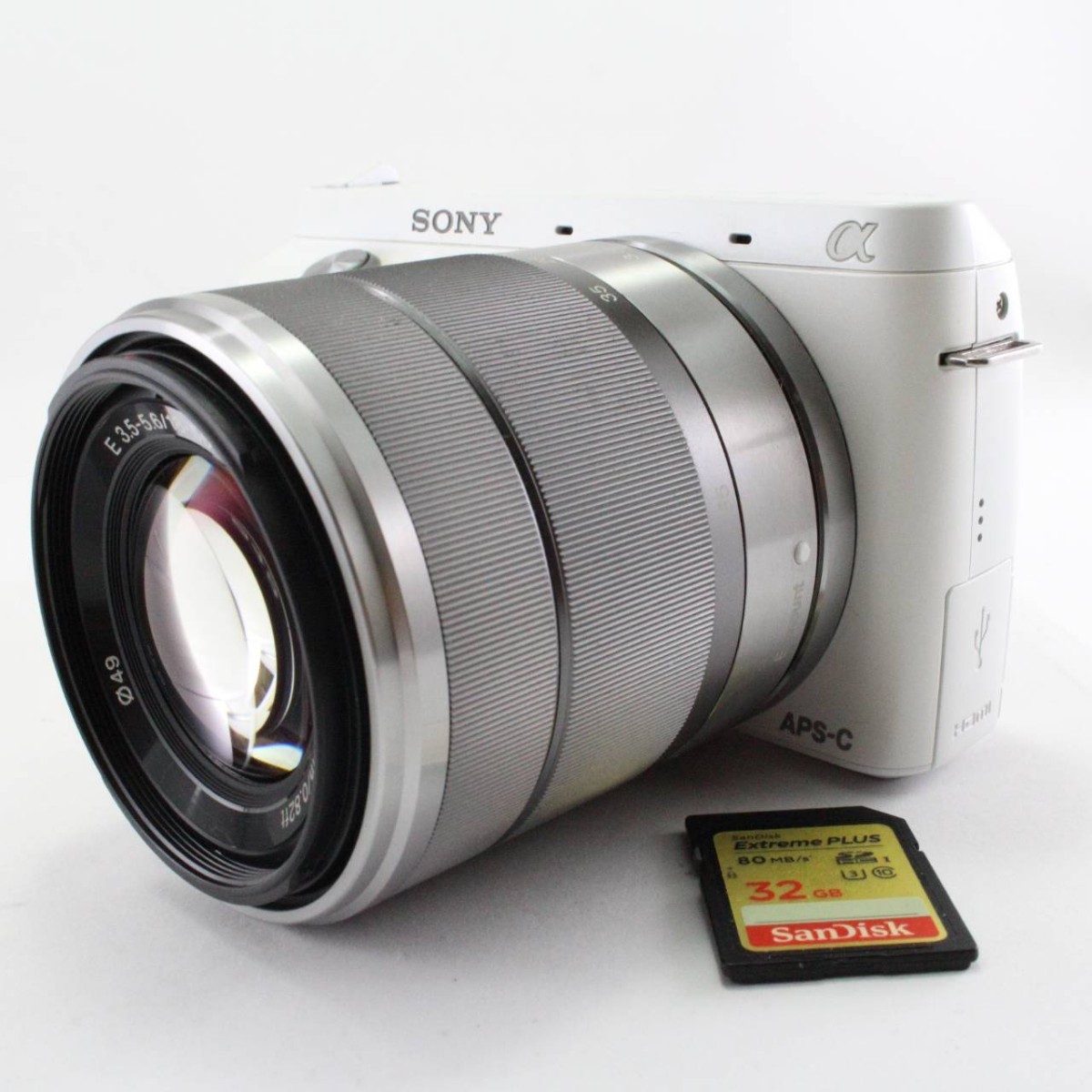 2022年最新春物 SONY ミラーレス一眼 NEX-F3 ズームレンズキット