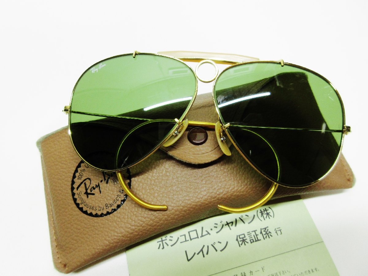 上質 美品 レイバン RAYBAN ボシュロム社製 レザーコレクション