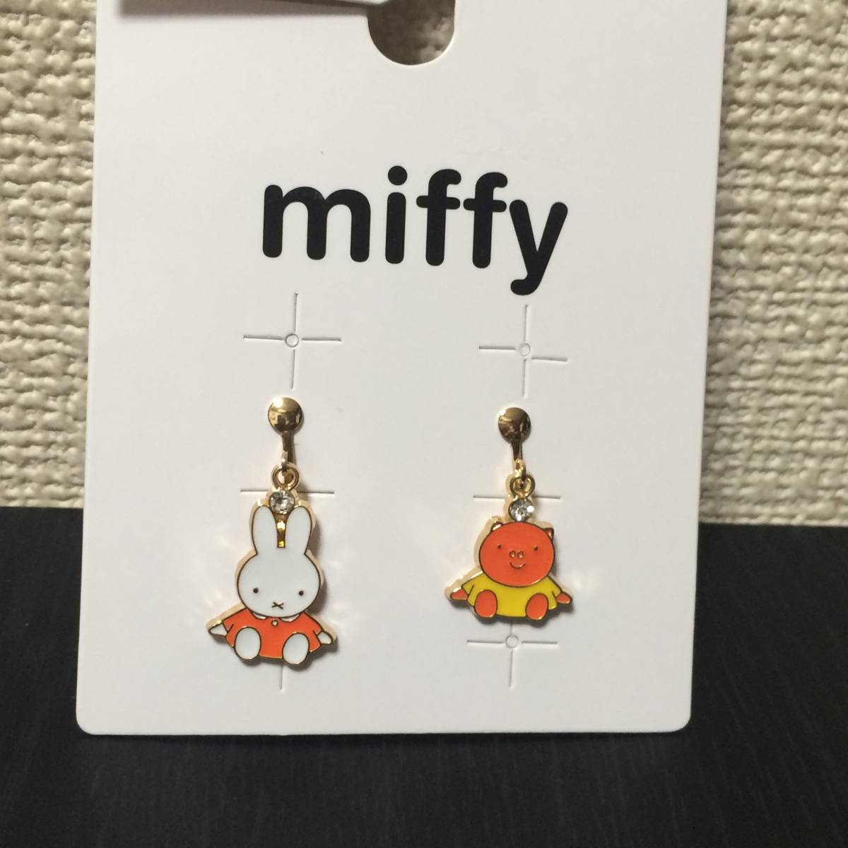 【ミッフィー】miffy★アクセサリー『イヤリング＆ネックレス』新品