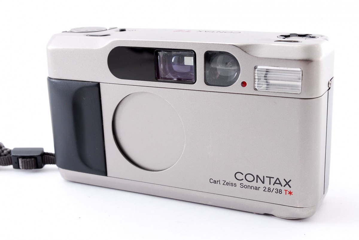 ビンディングの販売 Contax T2 コンタックス コンパクトフィルムカメラ Titan Data Back データバック付き フィルムカメラ -  conniepost.com