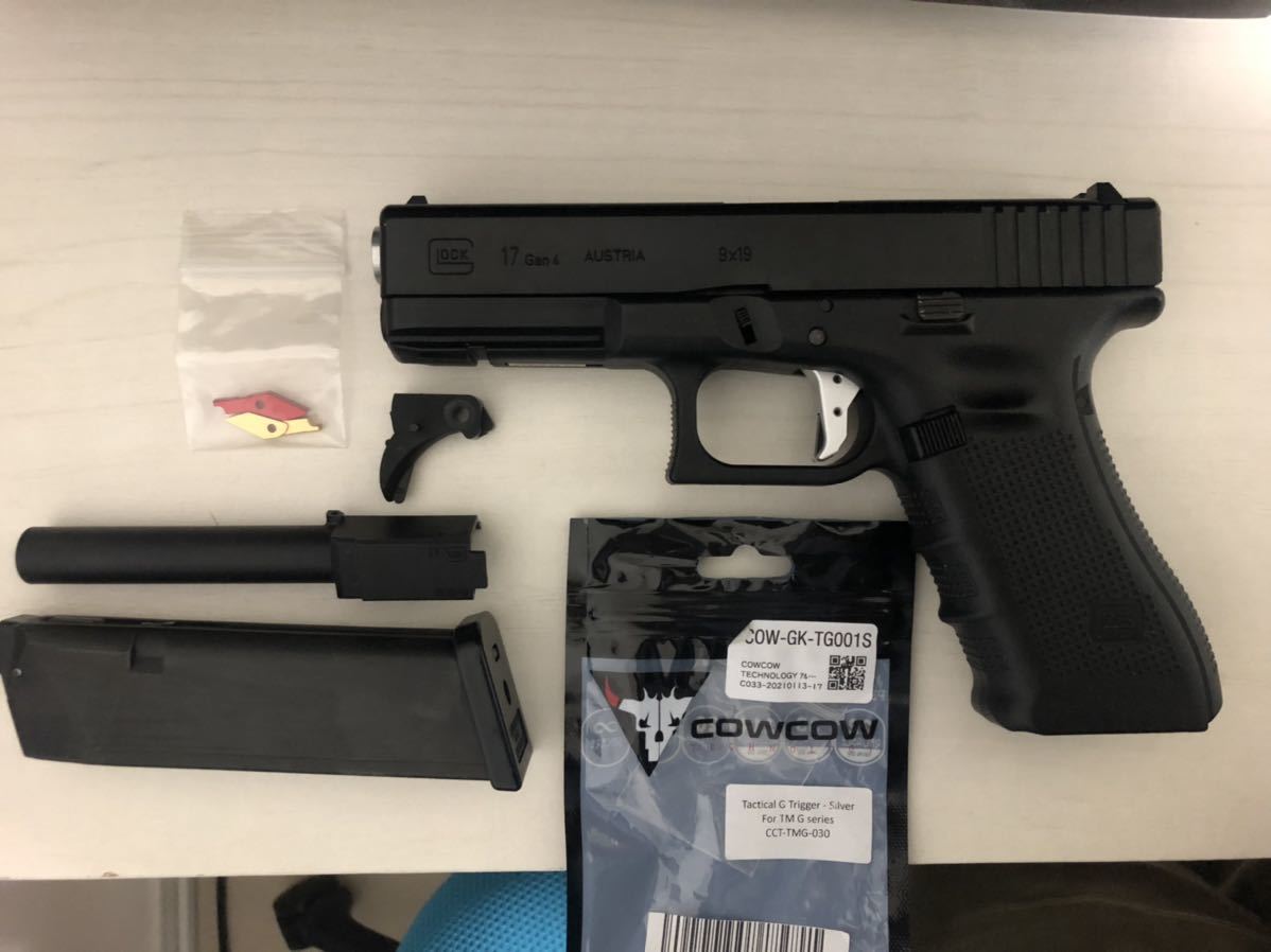 g17 gen4 glock17 グロック カスタム アウターバレル トリガー 美品