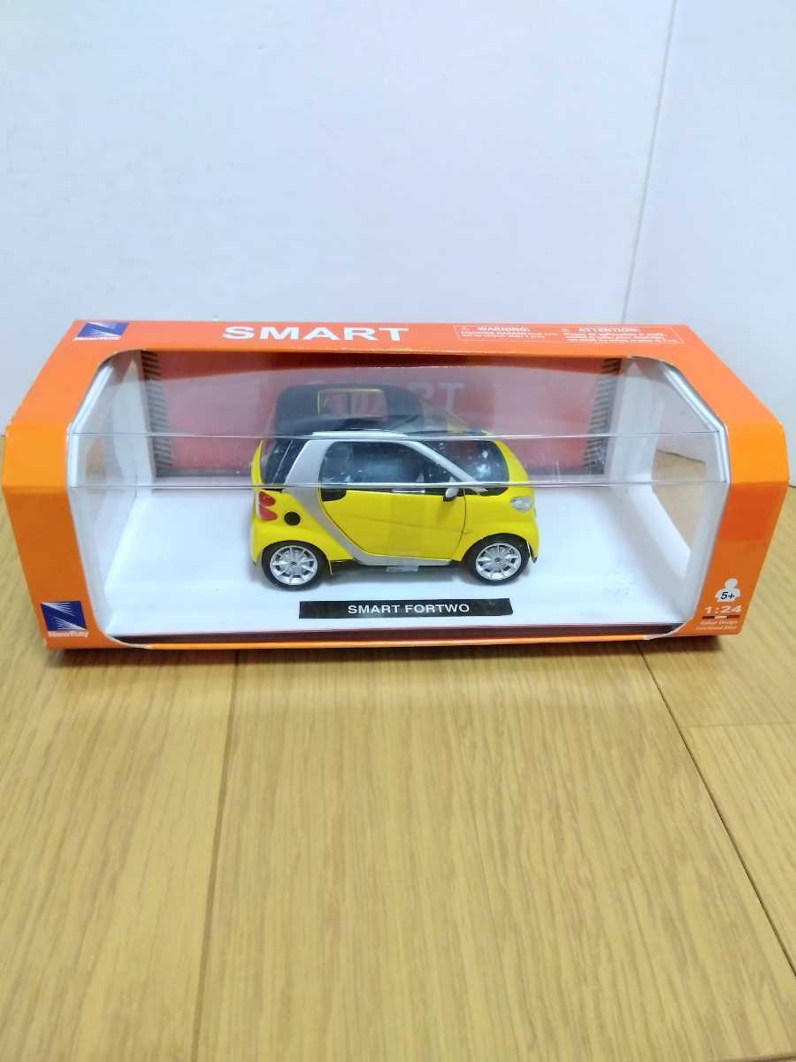 人気 ブランド チェック NewRay【スマートフォーツー 1/24】ニューレイ SMART ForTwo 乗用車