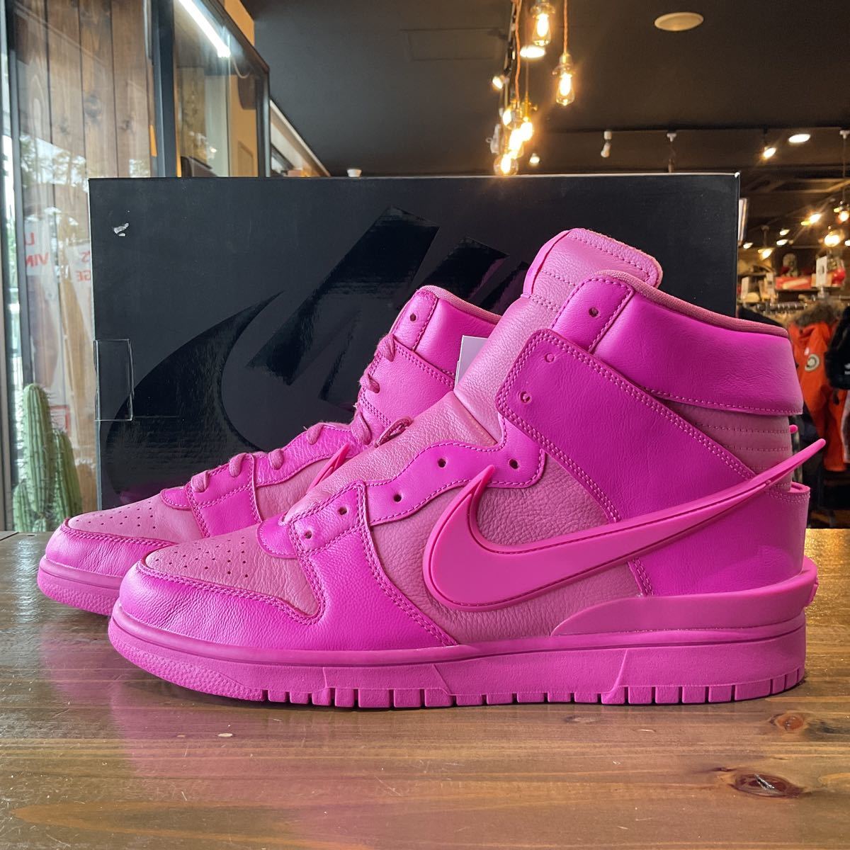 NIKE DUNK HIGH × AMBUSH ピンク (ナイキ アンブッシュ) | www.jarussi