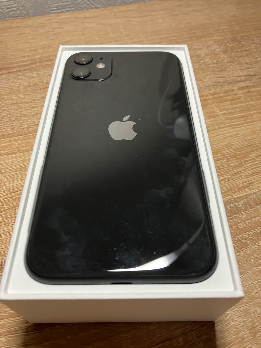 ブランド品専門の 【一時値下げ中】iPhone 11 ブラック 64 GB SIM