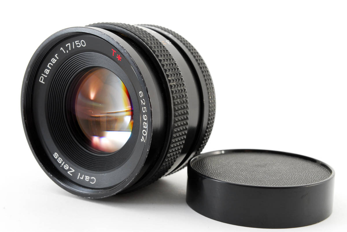 美品】Contax Carl Zeiss Planar 50mm f/1.7 T* AEJ Lens C/Y Mount