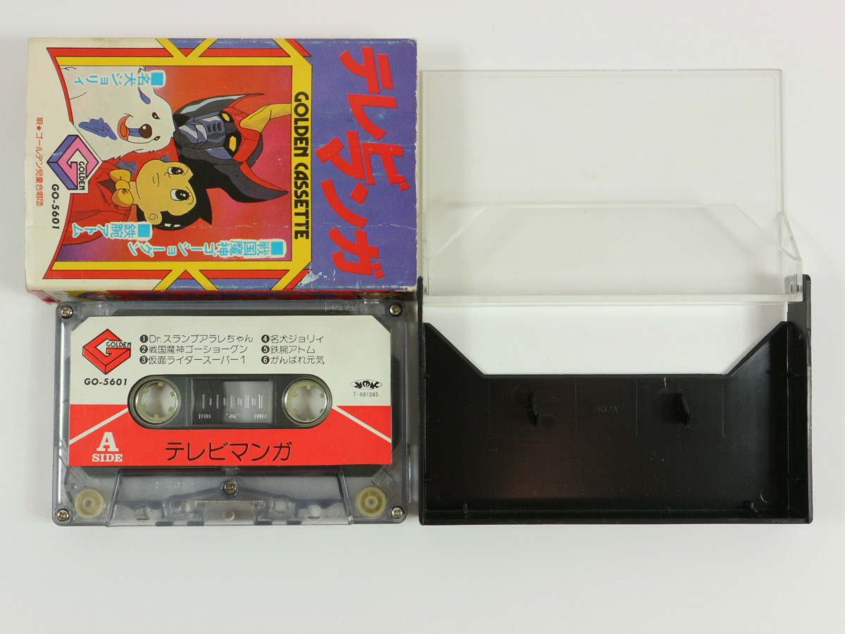 ** Showa Retro Pachi son cassette tape tv manga Pachi spool **Dr. slump go- show gn. thing kun large o-ja Ikkyuu-san 