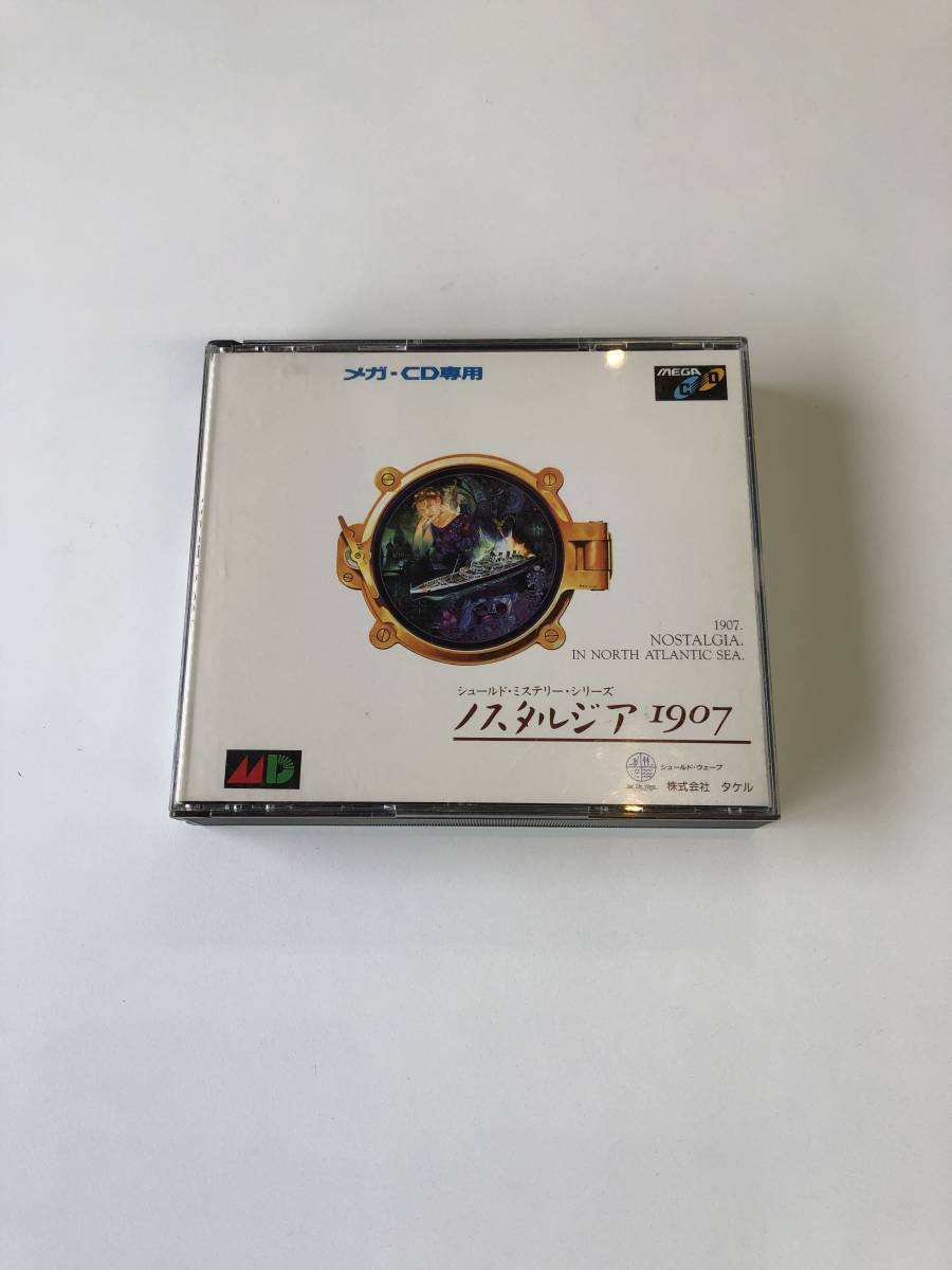 メガCD　ノスタルジア１９０７　中古品_画像1