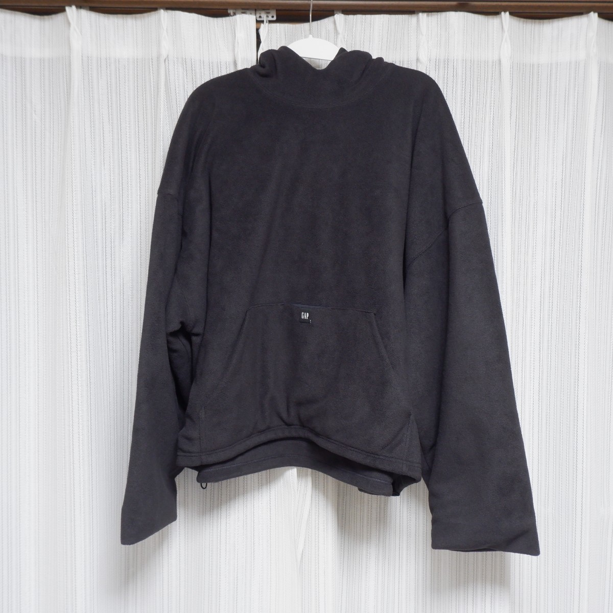 黒タタキSL/朱天黒 【タグ付き未使用】 Polar Fleece Padded Hoodie XS