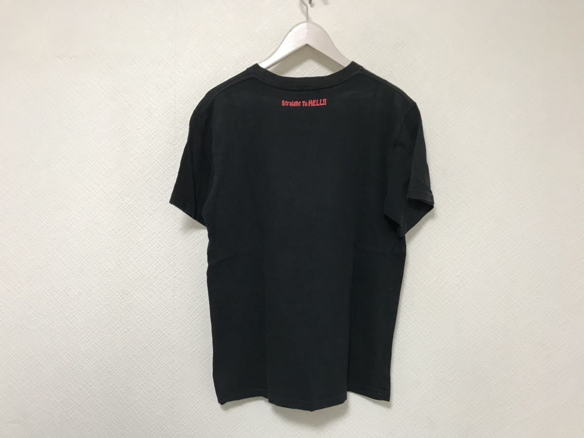 本物ショットSchott N.Y.Cコットンロゴプリント半袖Tシャツメンズサーフアメカジミリタリーストリートサーフ黒ブラックMバイカー_画像3