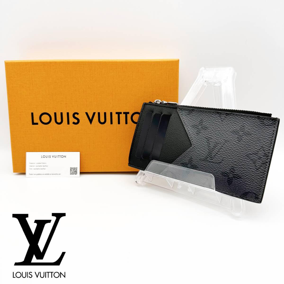 LOUIS VUITTON ルイ ヴィトン モノグラム エクリプス コインケース