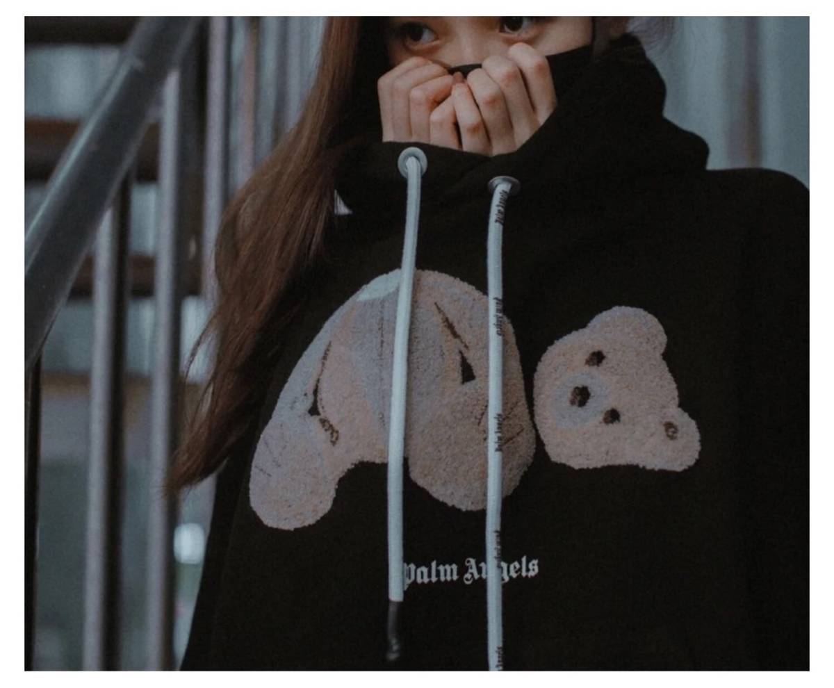 Palm Angels Banana ロゴパーカー スウェット L 人気商品・通販