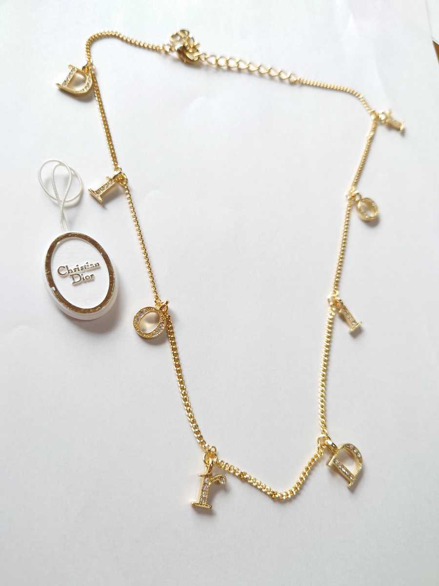 Christian Dior クリスチャン・ディオール ほぼ未使用 美品 ネックレス