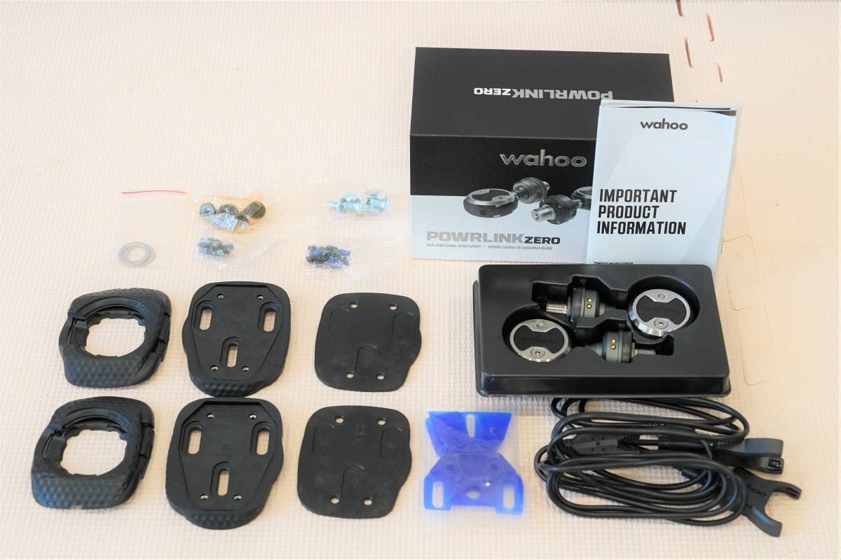 新品未使用】wahoo SPEEDPLAY Powrlink zero dual 両足パワーメーター