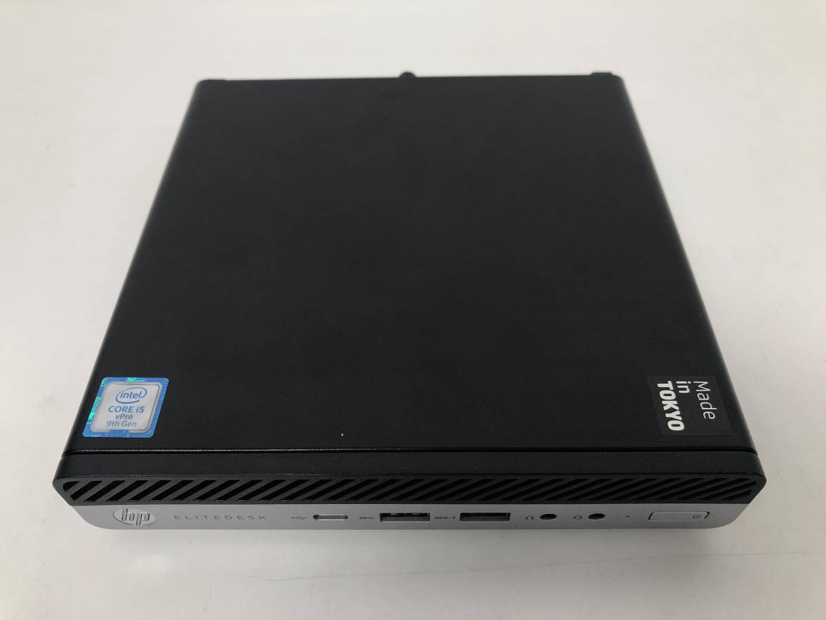 HP EliteDesk 800 G5 Desktop Mini / Core i5-9500T 2.20GHz HP EliteDesk 800 G5 Desktop Mini / Core i5-9500T 2.20GHz