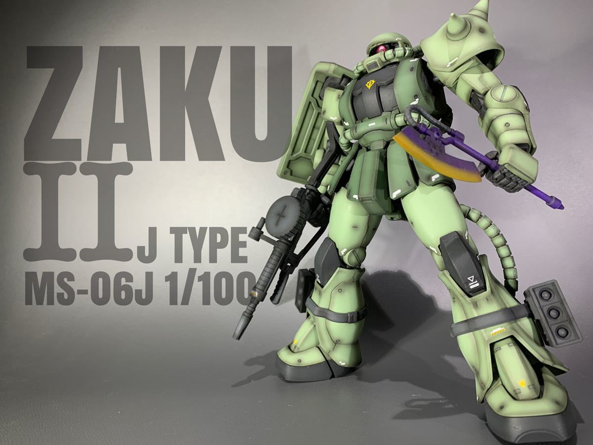 ヤフオク! - MGザクVer.2.0 J型 完成品 1/100 機動戦士...