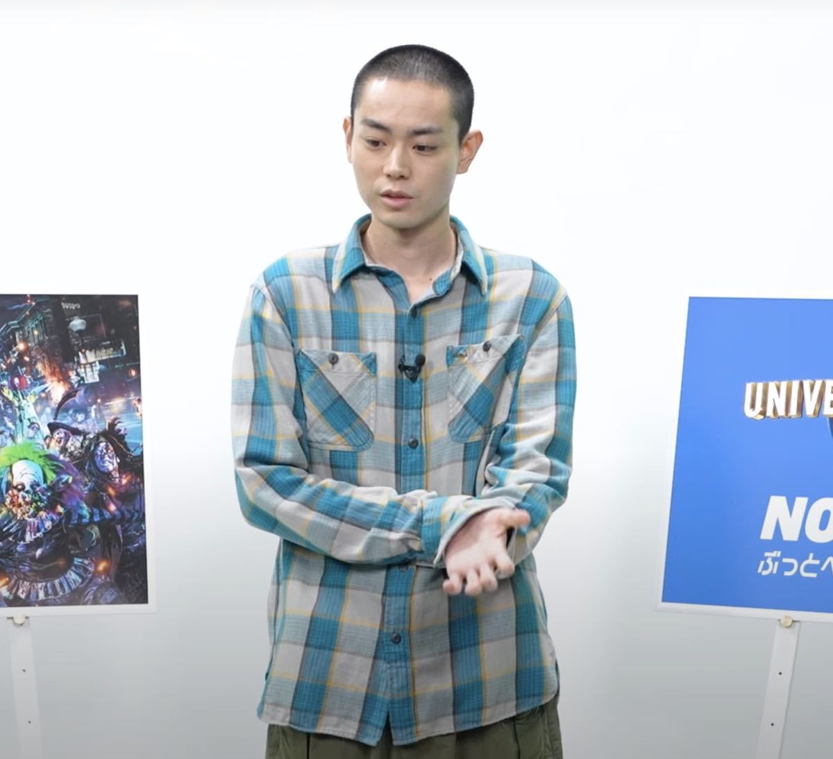 菅田将暉着用 RRL ダブルアールエル ラルフローレン チェック シャツ S-