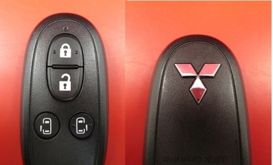 * Mitsubishi "умный" ключ * Delica D2,MB15S*4 кнопка * обе стороны с электроприводом скользящий *22100023-2