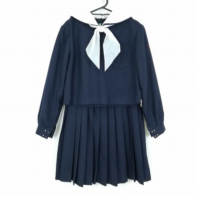 Yahoo!オークション - 1円 セーラー服 スカート スカーフ 上下3 Yahoo!オークション - 1円 セーラー服 スカート スカーフ 上下3