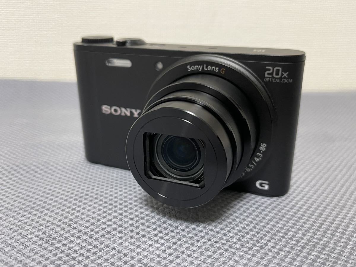 SONY ソニー Cyber-shot DSC-WX350 ブラック 超美品 専用ケース付