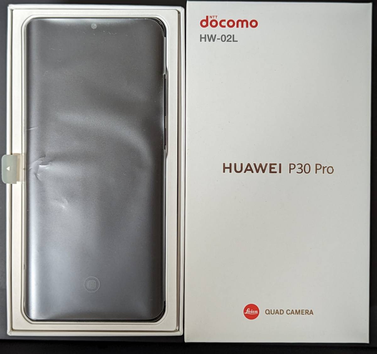 HUAWEI P30 Pro Docomo HW-02L 128GB Black SIMロック解除済み(Android 
