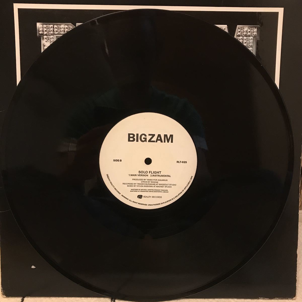 BIGZAM / New Generation X, Sold Fight 12インチレコード j-Rap ジャパニーズヒップホップ NITRO MICROPHONE UNDERGROUND