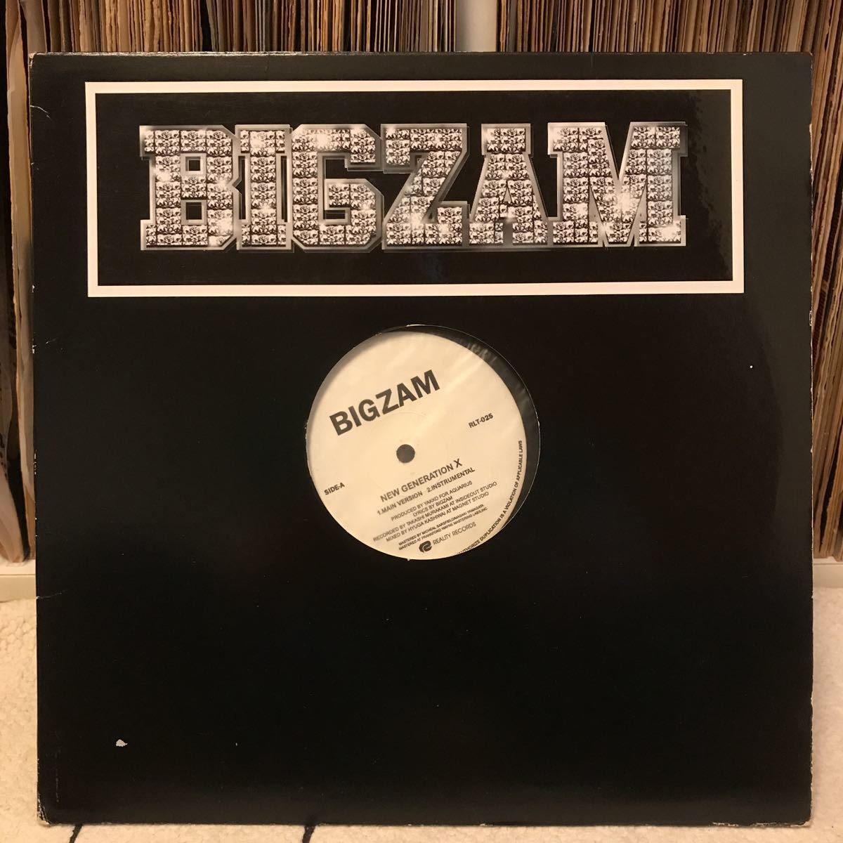 BIGZAM / New Generation X, Sold Fight 12インチレコード j-Rap ジャパニーズヒップホップ NITRO MICROPHONE UNDERGROUND_画像1