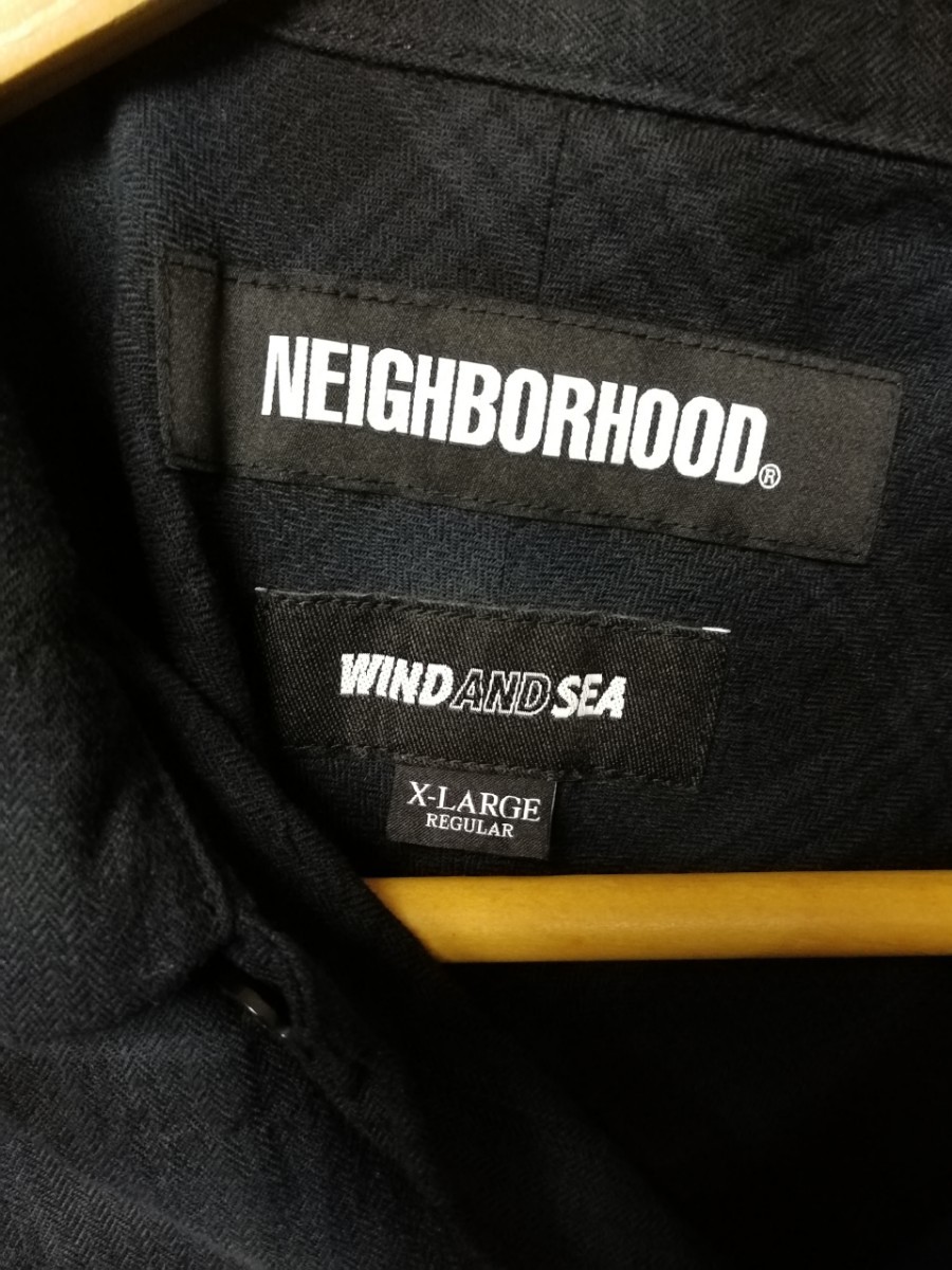 NEIGHBORHOOD × WIND AND SEAネイバーフッド・ウィンダンシー オンブレ