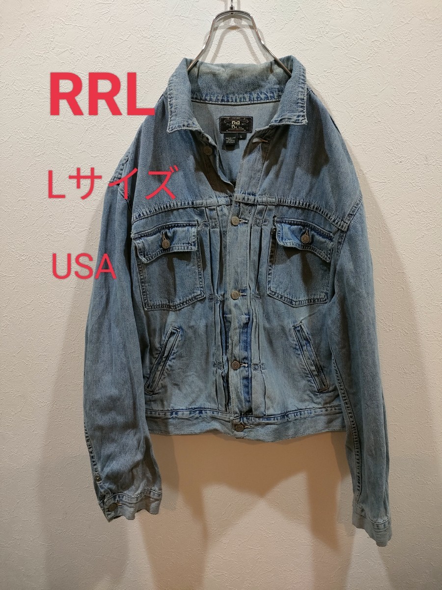 RRL デニムジャケット M アメリカ製 MADE IN USA Gジャン ジージャン