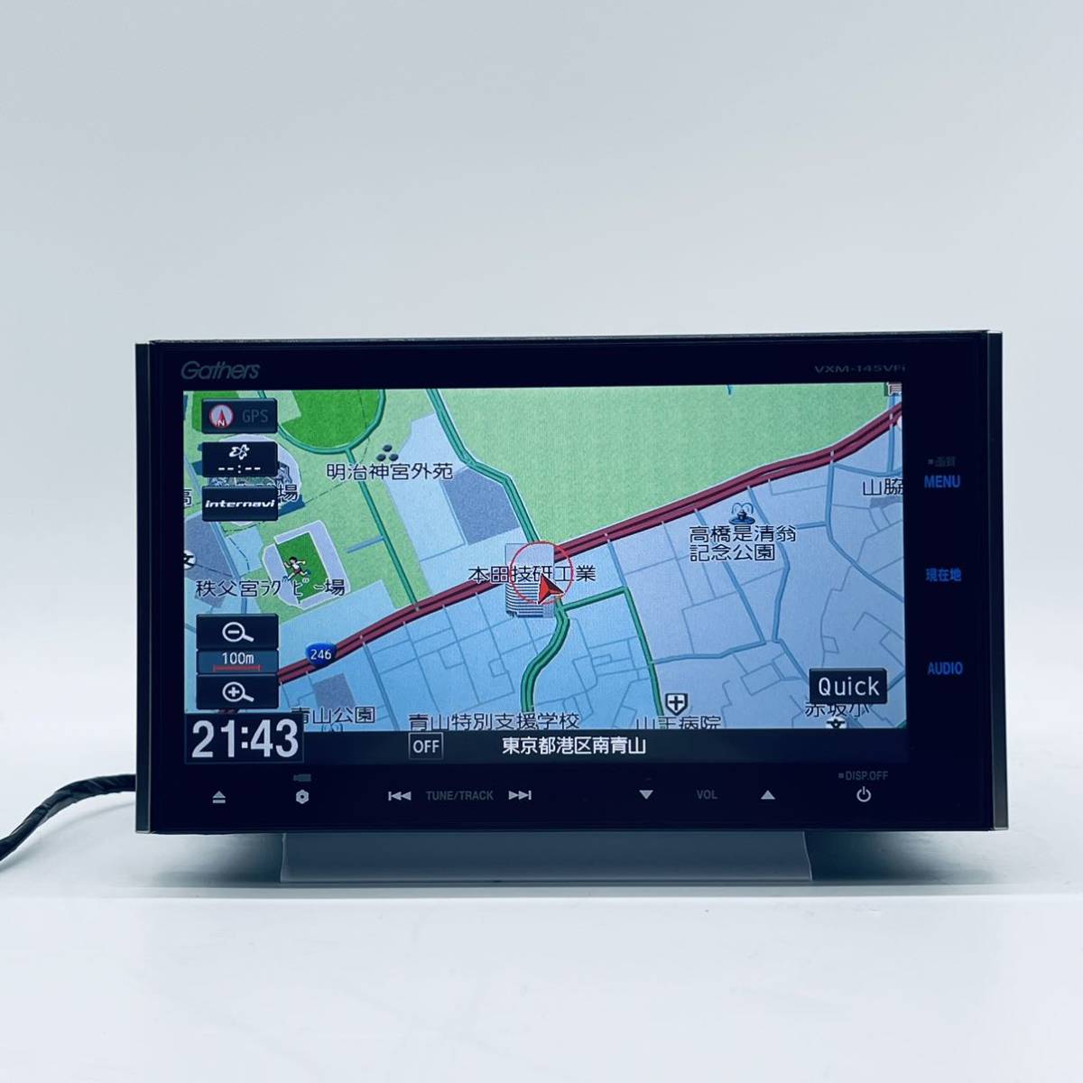 ホンダ ギャザーズ 純正 ナビ VXM-145VFI 地デジ(フルセグ) CD USB