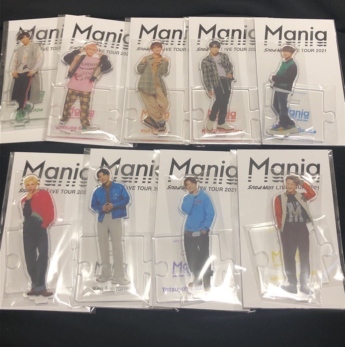 アクリルス】 Snow Man アクリルスタンド 9人分の通販 by M's shop