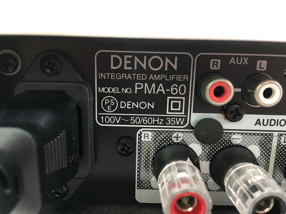 品質満点！ デノン Denon PMA-60 プリメインアンプ USB-DAC搭載