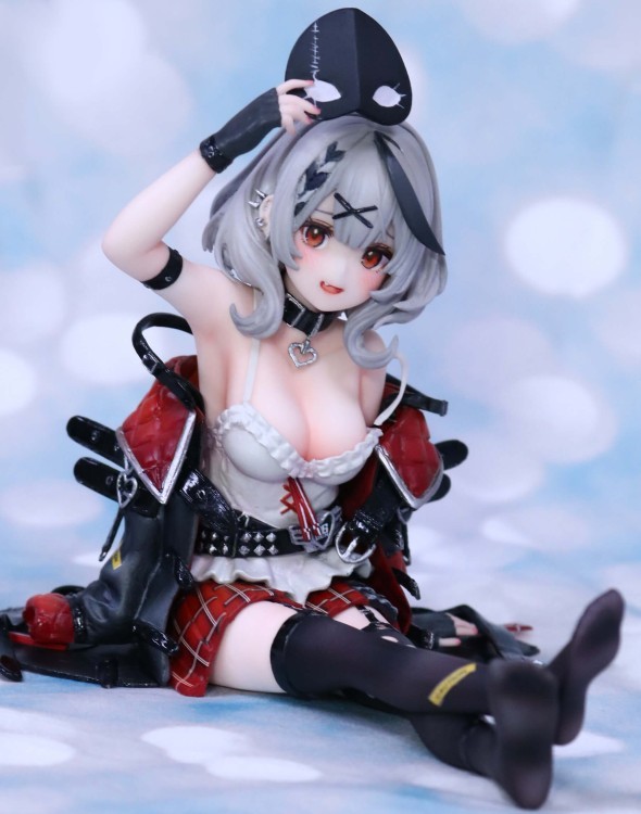 巨乳 沙花叉クロヱ ホロライブ holoX ガレキ 瓢箪山電気´ ガレージ